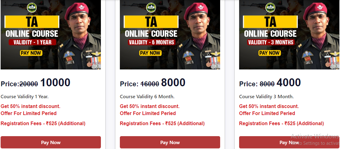TA online course