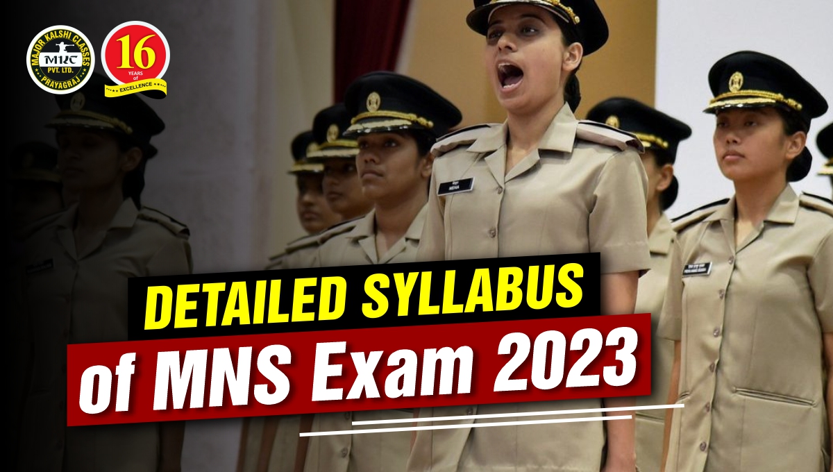 MNS Exam Syllabus 2023 Army MNS Exam Selection Process